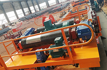 Heavy-duty winch trolley for QD overhead crane